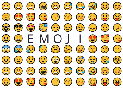 Upotreba emoji ikona u web dizajnu
