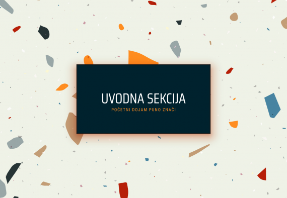 Uvodna sekcija kao veoma važan element u web dizajnu